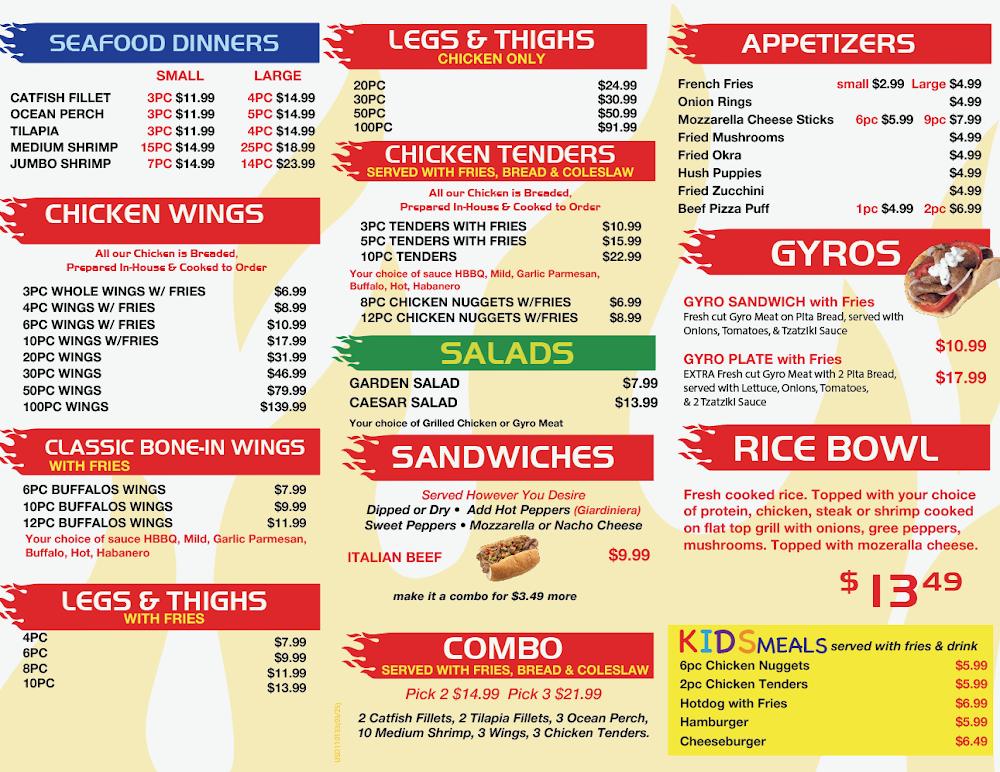 House Of Fire Menu image 1